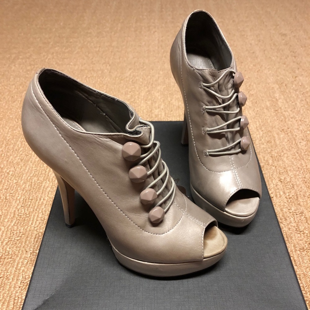 Vince Camuto Peep Toe Bootie